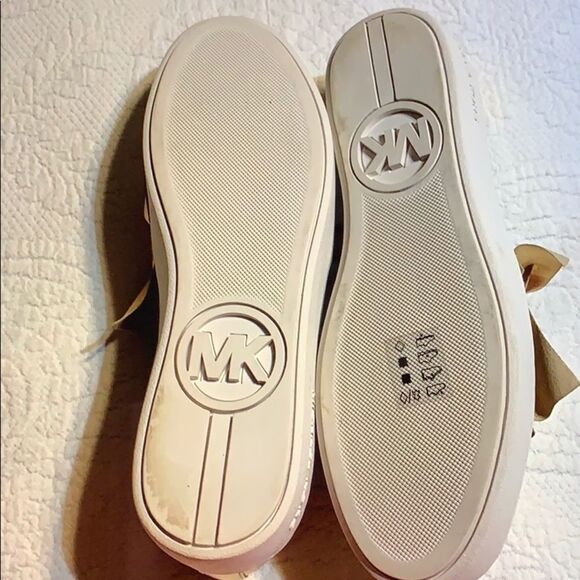 Michael MK gold slip on shoes, 9 - Picture 8 of 8